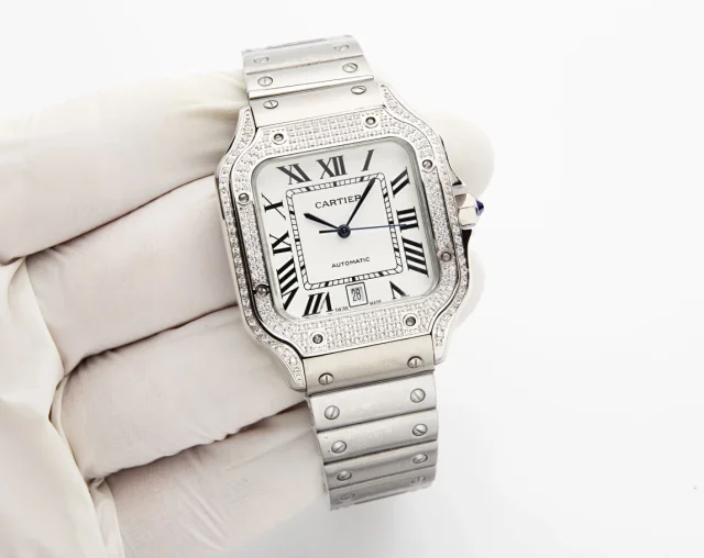 Cartier Watches Roman numeral dial wristwatch product detail image 1