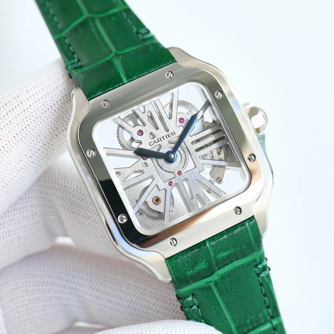 Cartier Watches Roman numeral dial wristwatch image 11