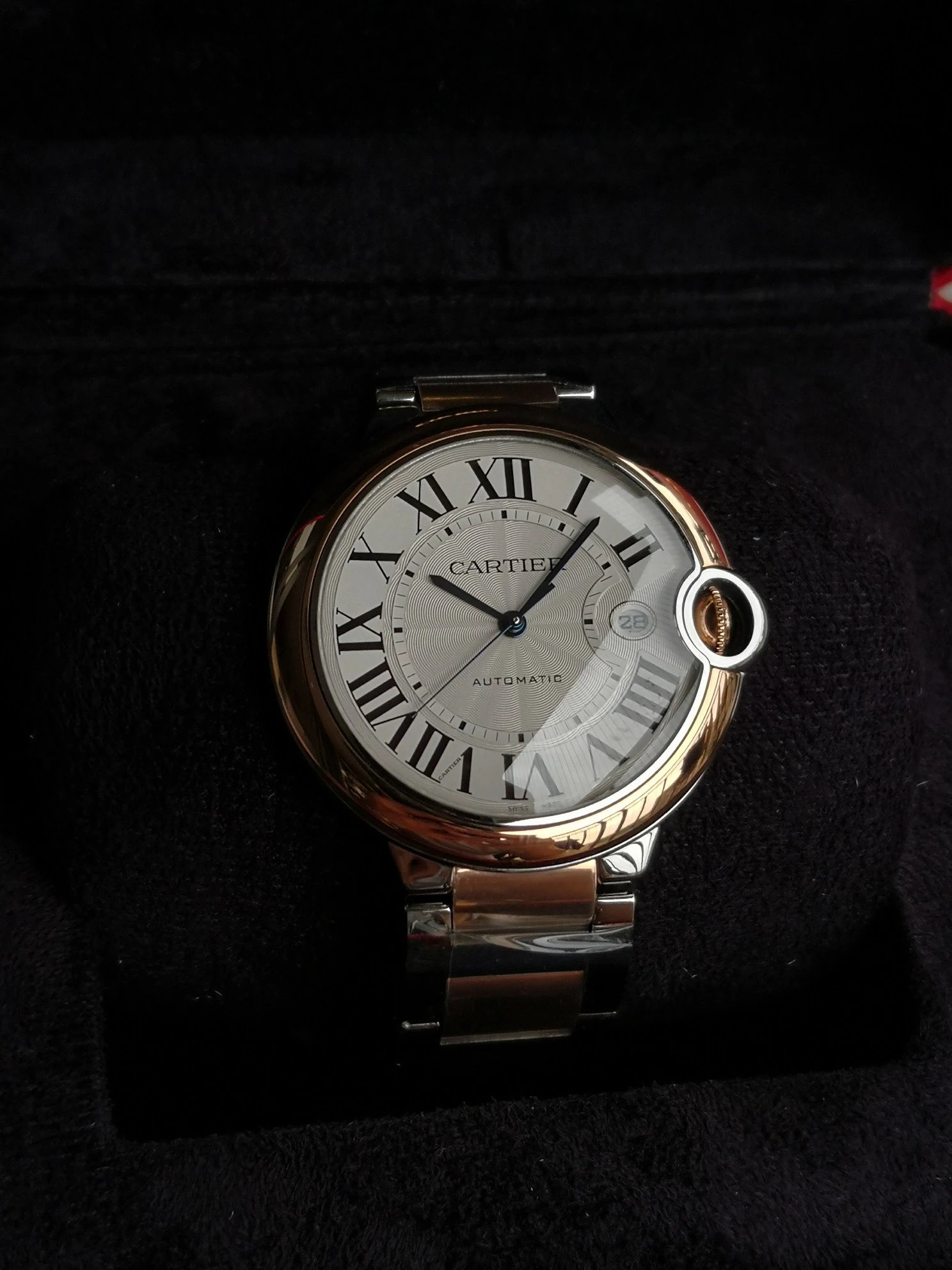 Cartier Watches Roman numeral dial wristwatch — 22