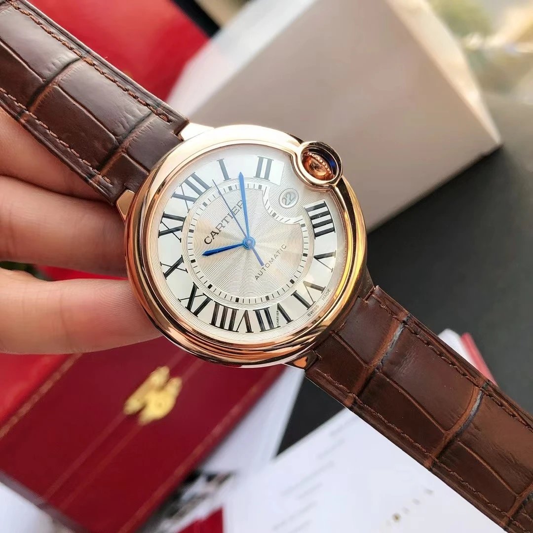 Cartier Watches Roman numeral dial wristwatch image 6