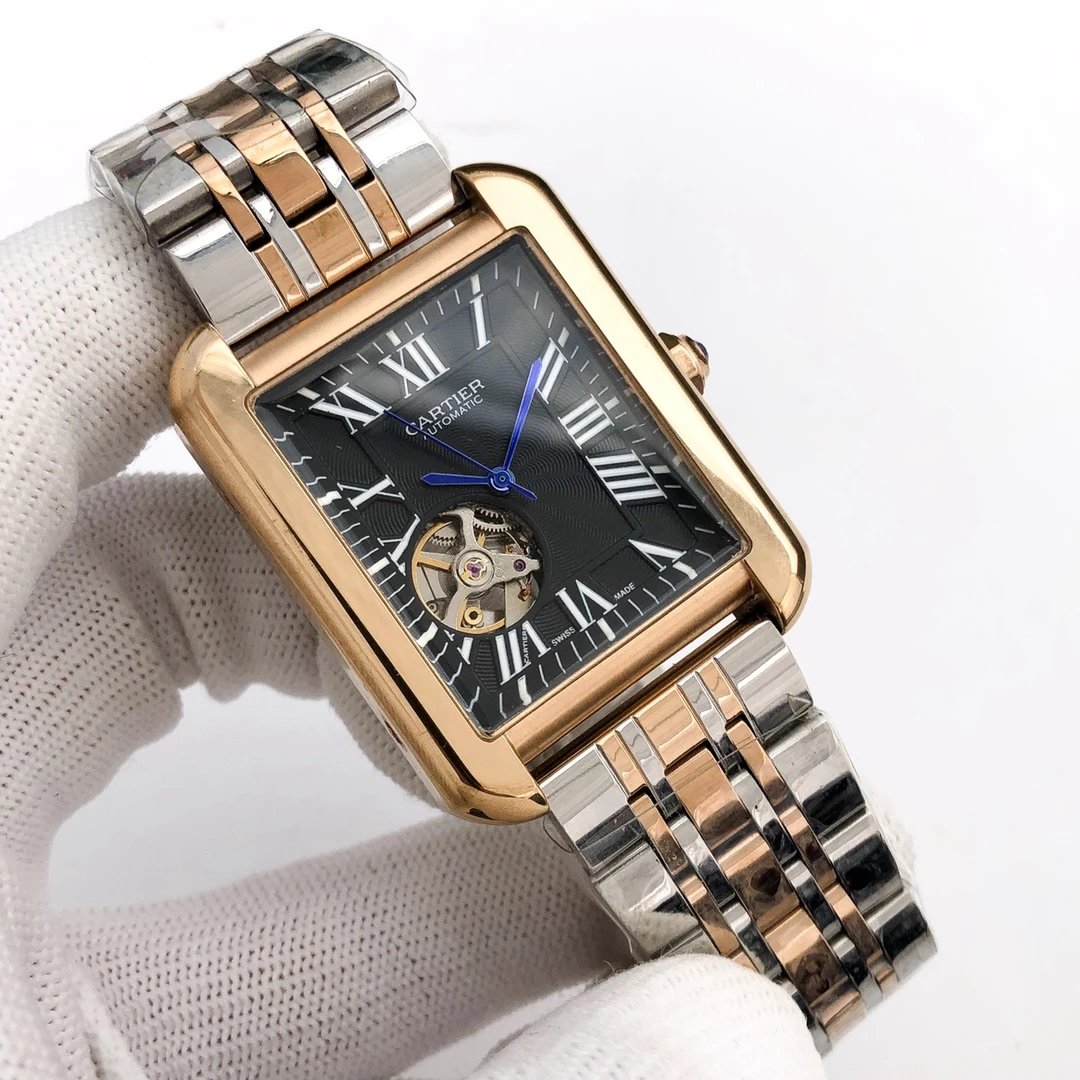 Cartier Watches Roman numeral dial wristwatch — 37