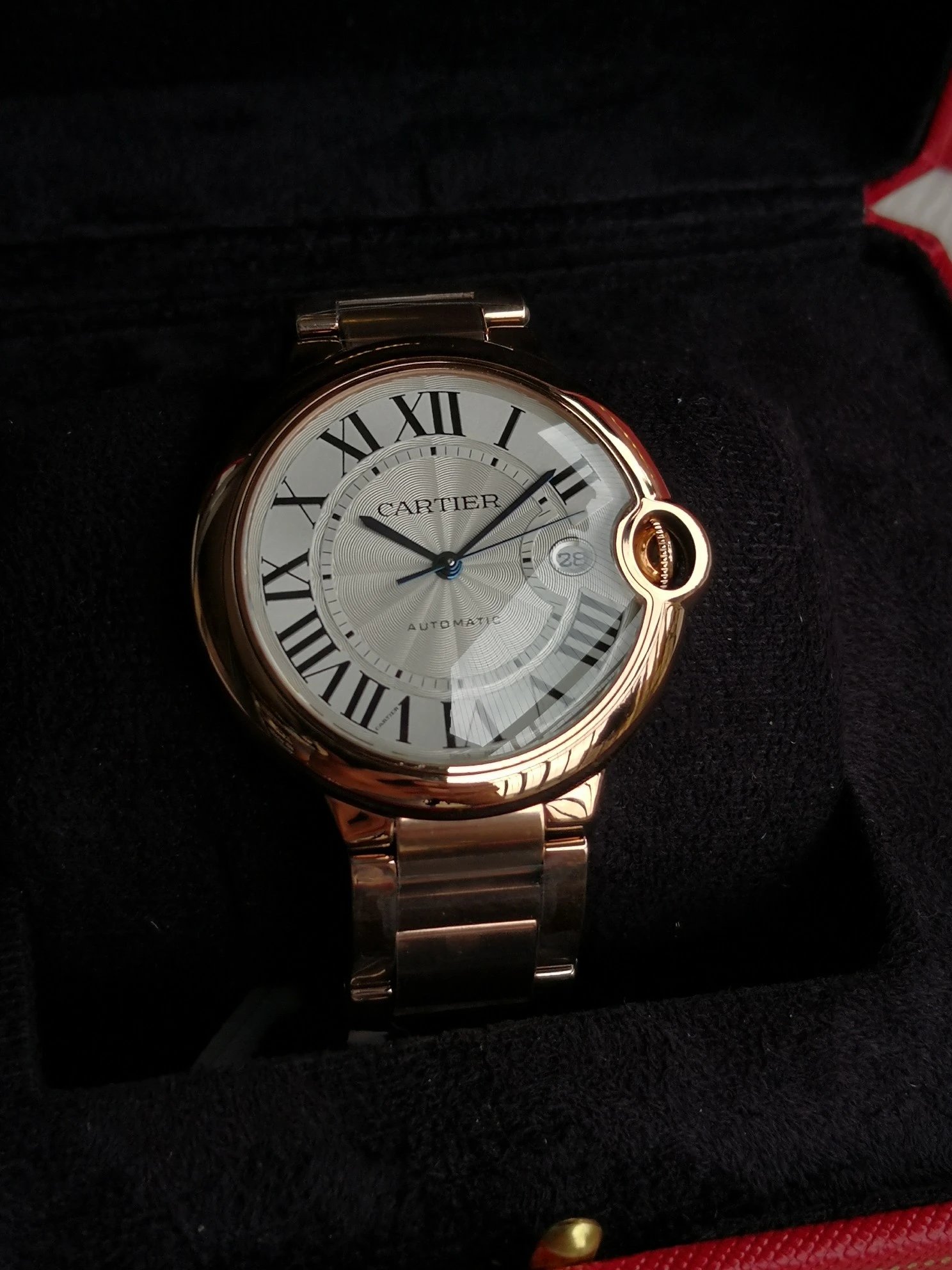 Cartier Watches Roman numeral dial wristwatch — 23