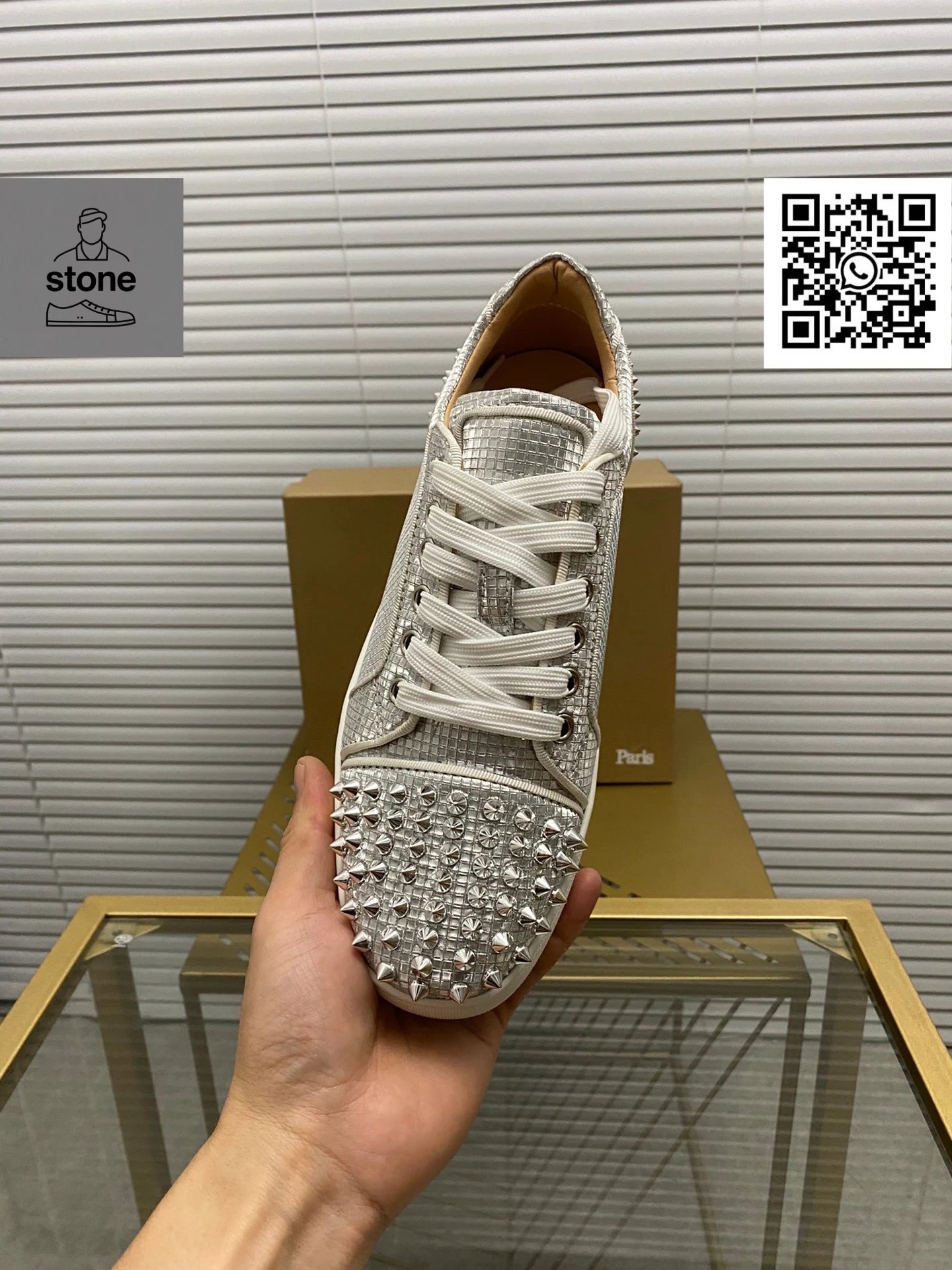 Unbranded Sneakers Low-Top Lace-Up with Spiked Toe Options — 14