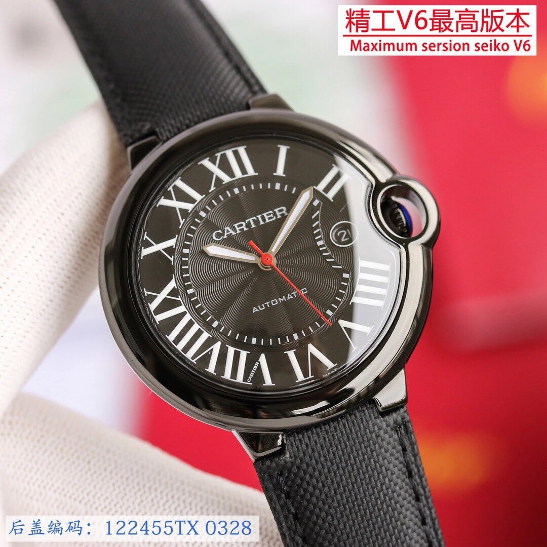 Cartier Watches Roman numeral dial wristwatch image 5