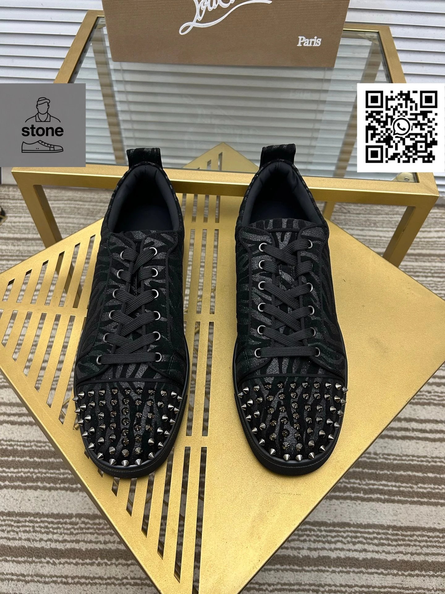 Unbranded Sneakers Low-Top Lace-Up with Spiked Toe Options — 17