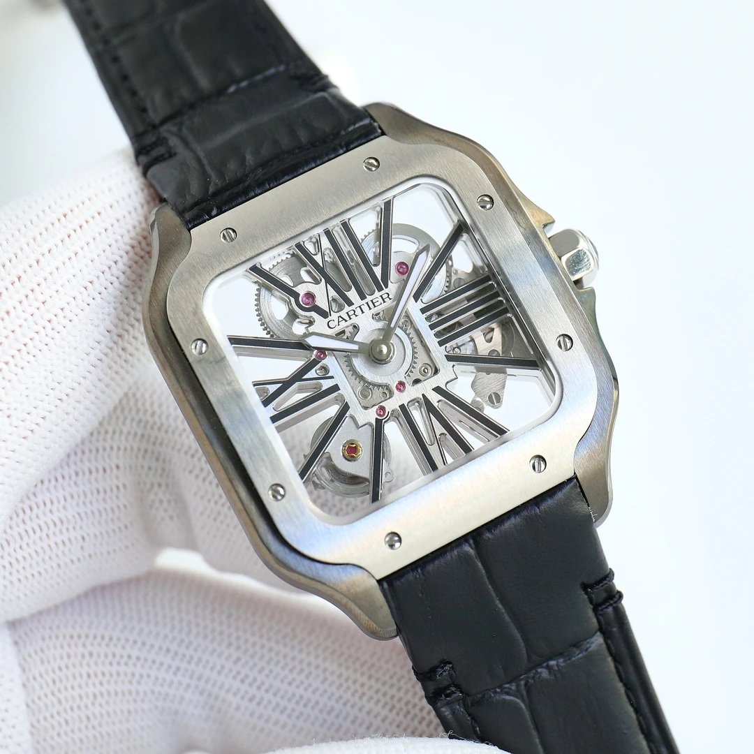 Cartier Watches Roman numeral dial wristwatch — 27