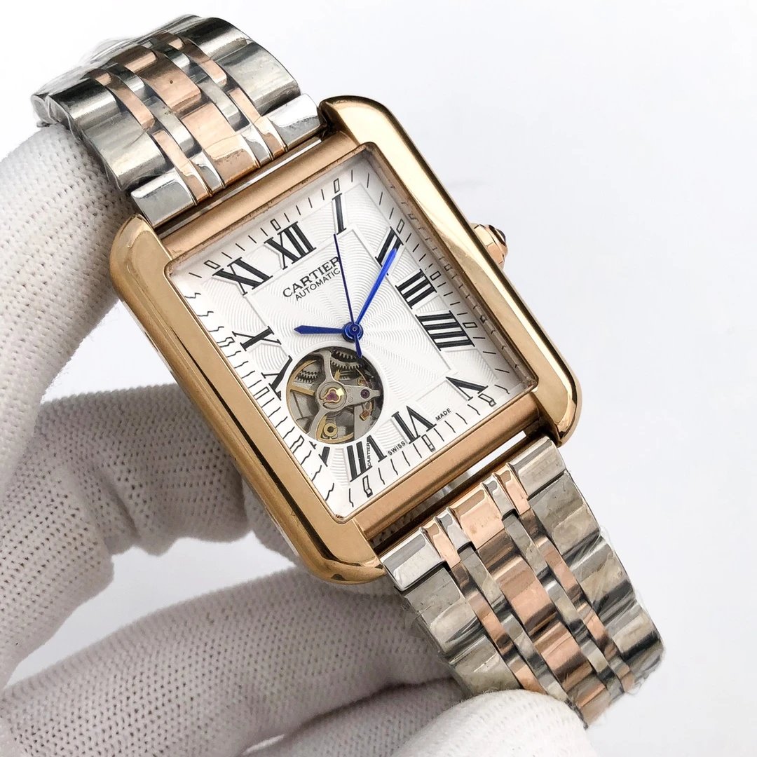 Cartier Watches Roman numeral dial wristwatch — 38