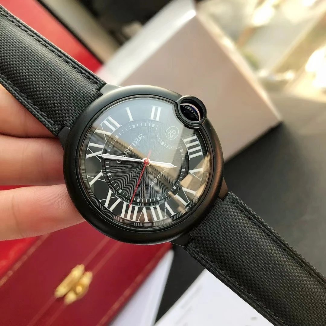 Cartier Watches Roman numeral dial wristwatch image 8