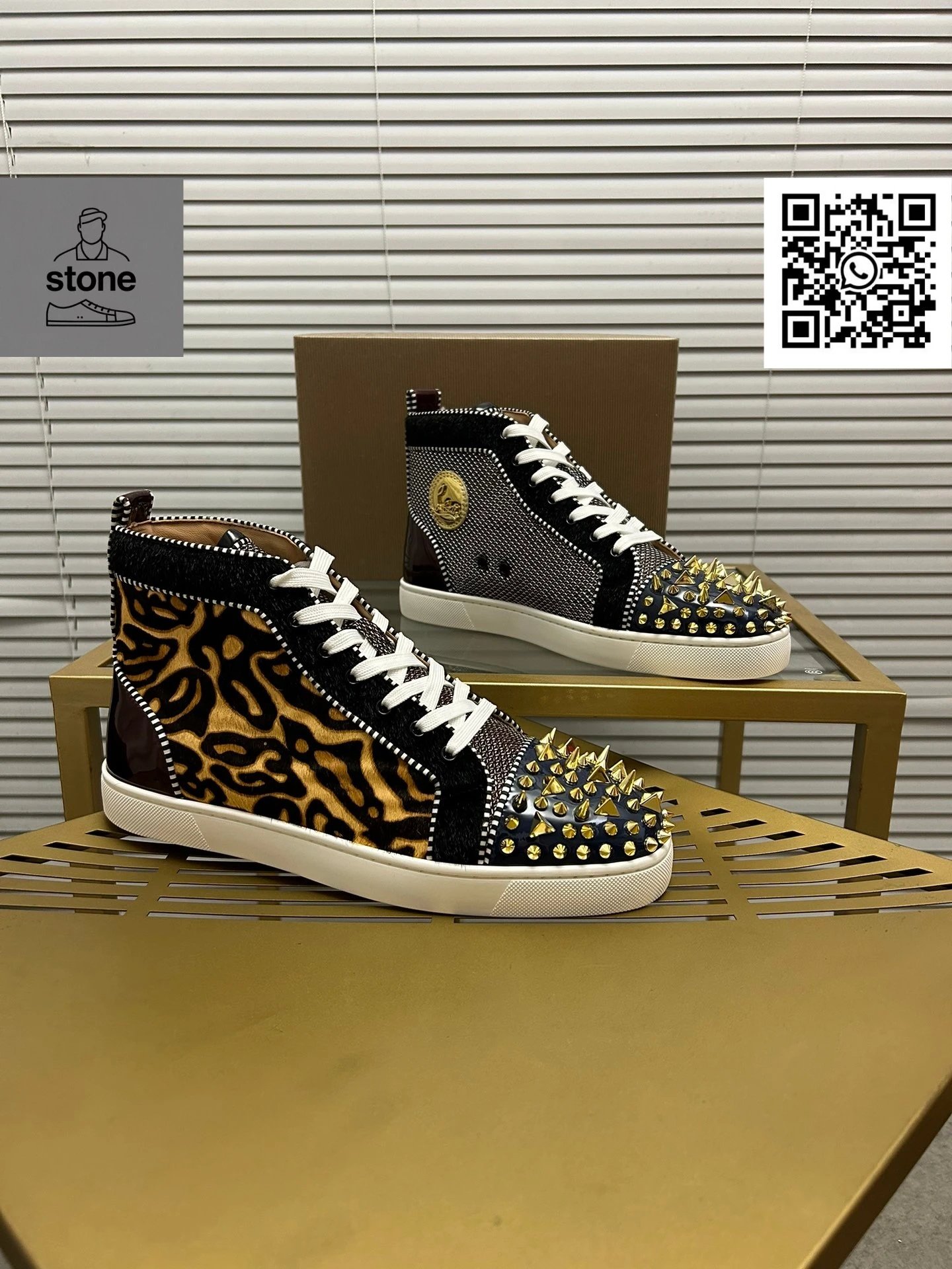 Unbranded Sneakers Low-Top Lace-Up with Spiked Toe Options — 35