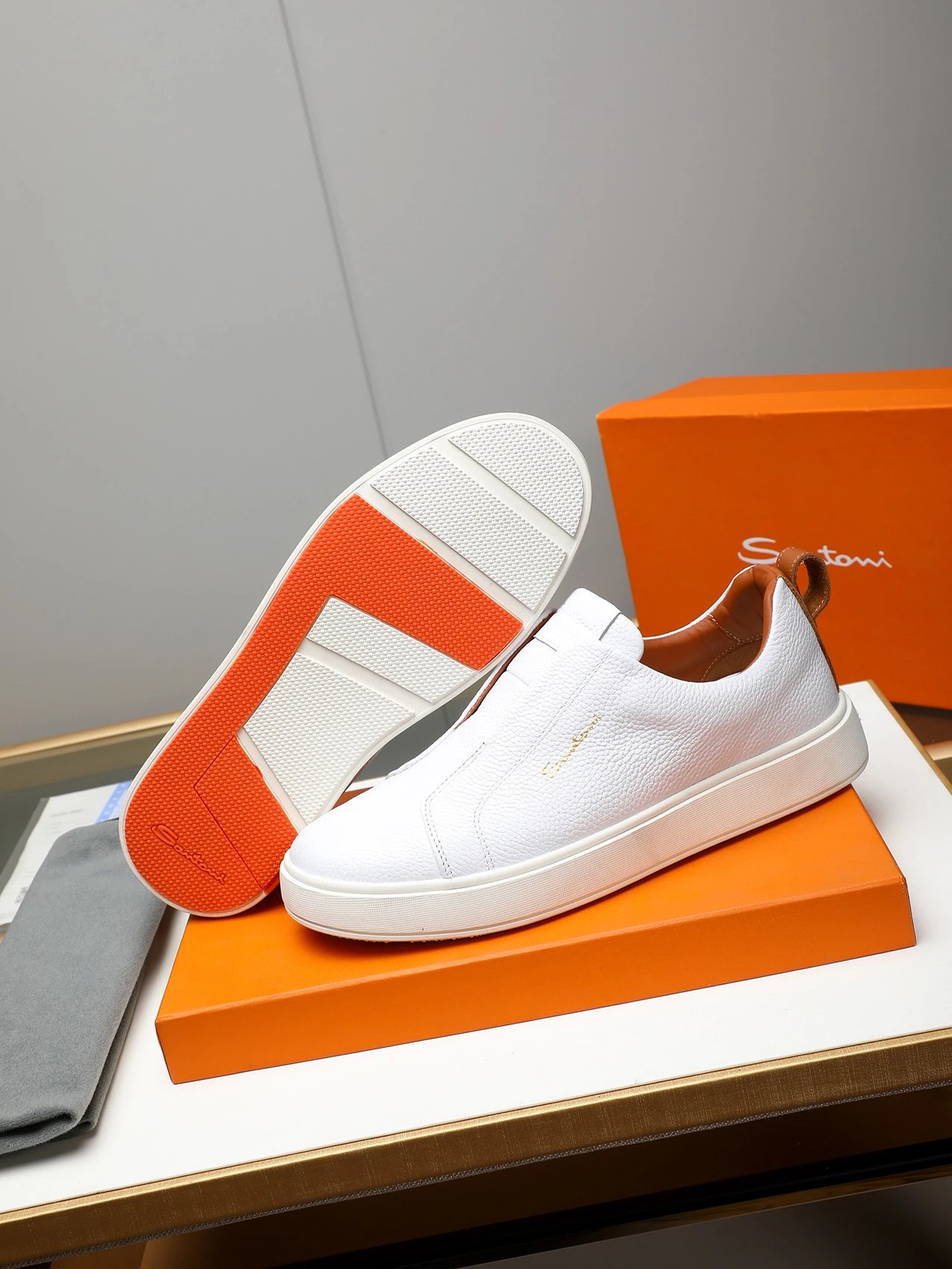 Santoni Sneakers Lace-Up and Slip-On product image