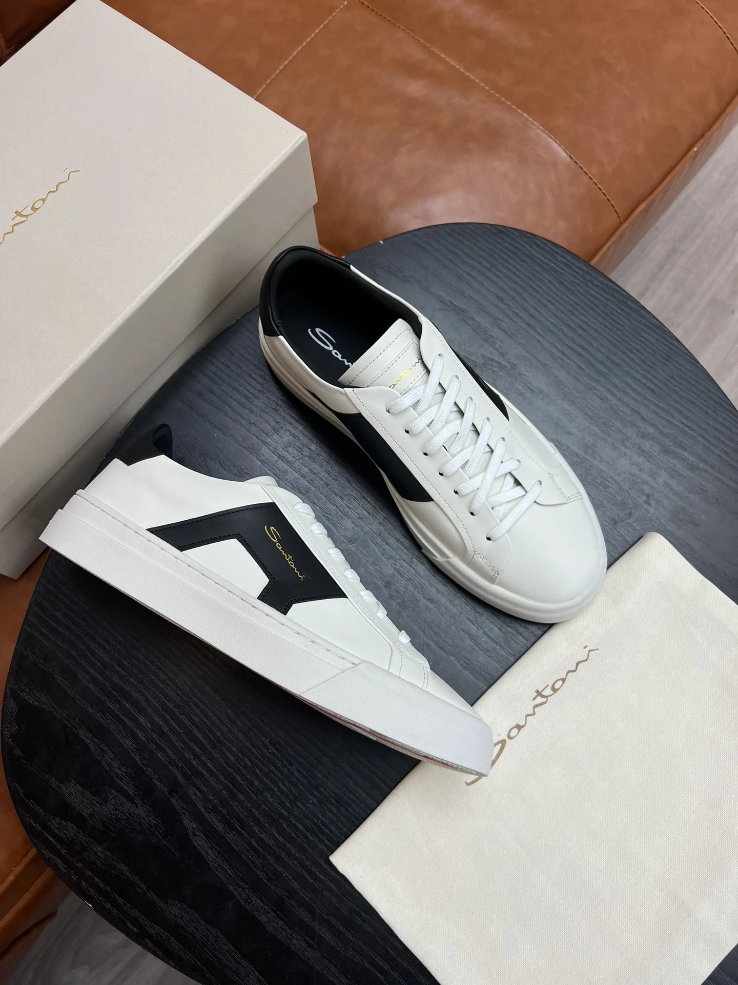 Santoni Sneakers Lace-Up and Slip-On image 8