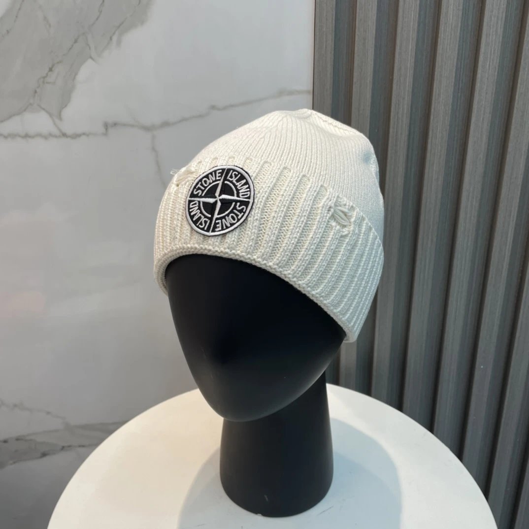 Moncler Hats Rib-Knit Cuffed Beanie image 9