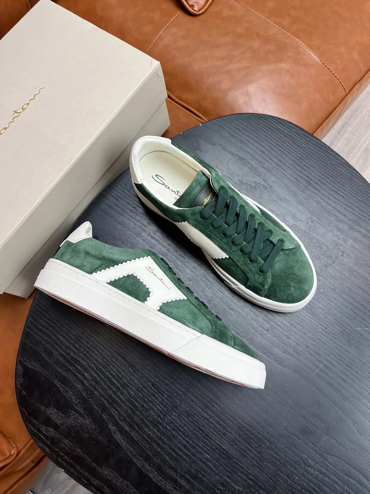 Santoni Sneakers Lace-Up and Slip-On image 2