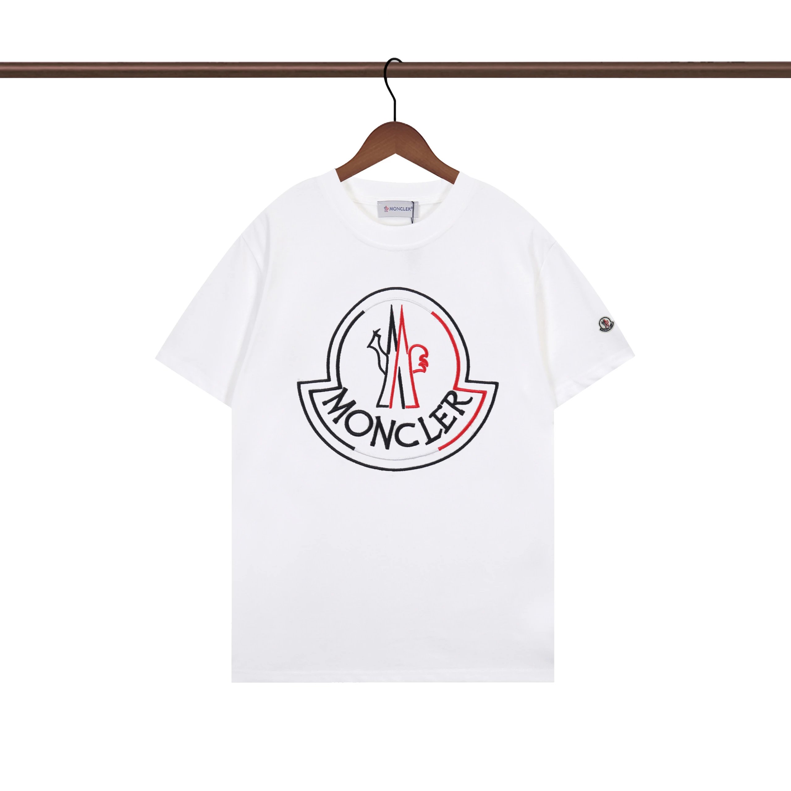 Moncler T-Shirts 1952 Logo Print — 21