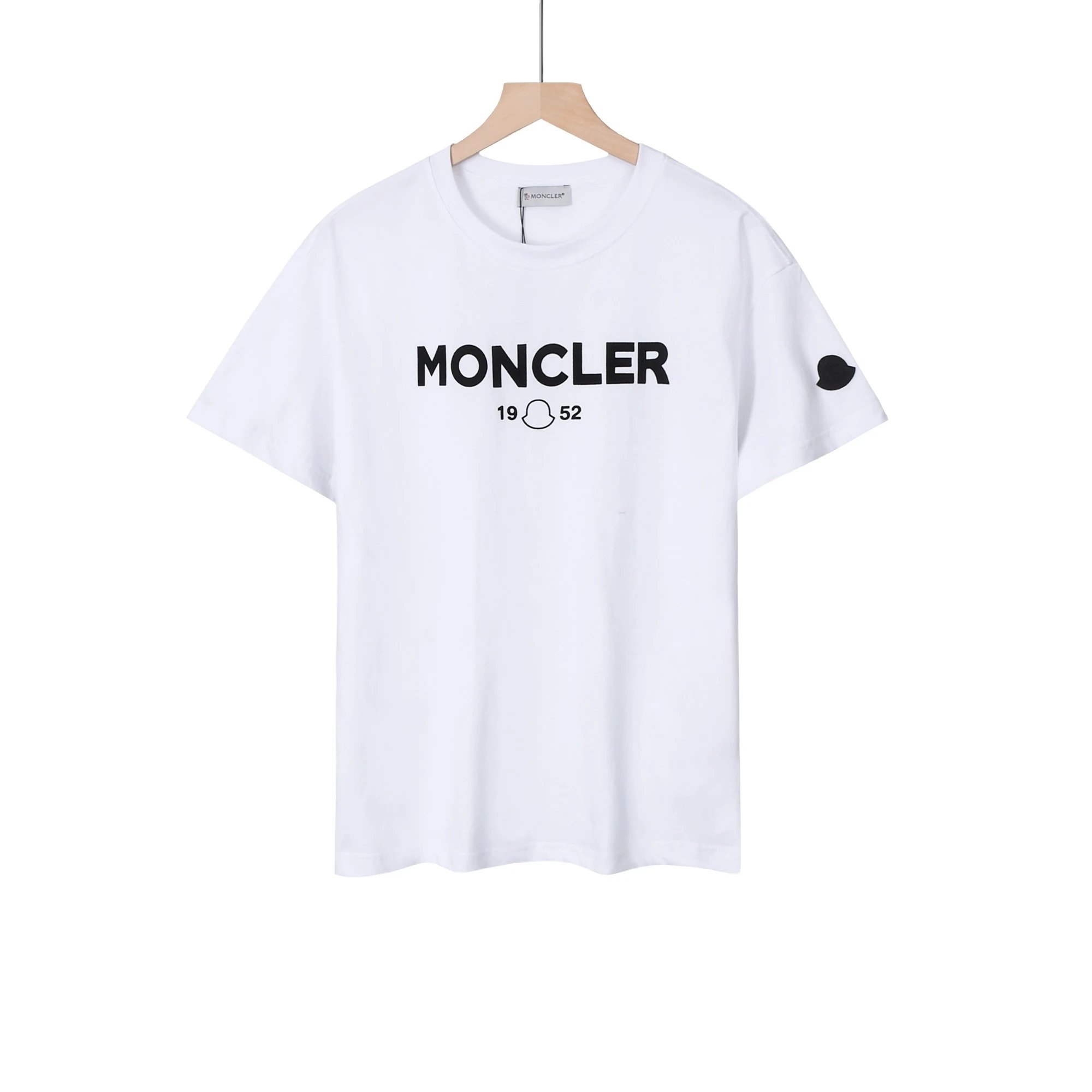 Moncler T-Shirts 1952 Logo Print — 02