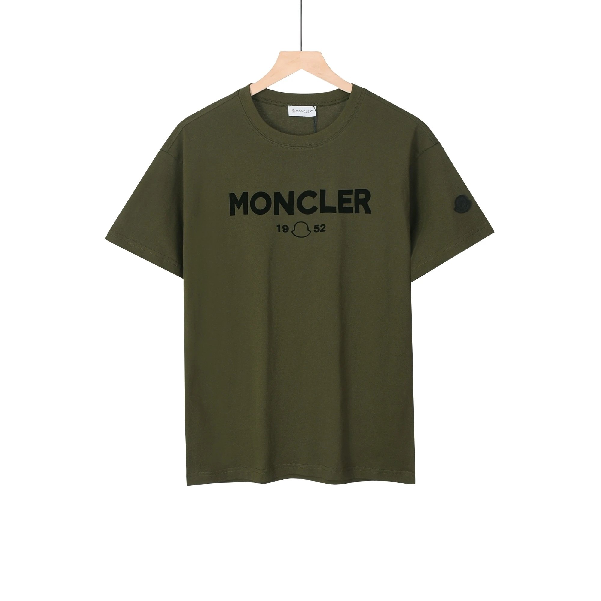 Moncler T-Shirts 1952 Logo Print — 04