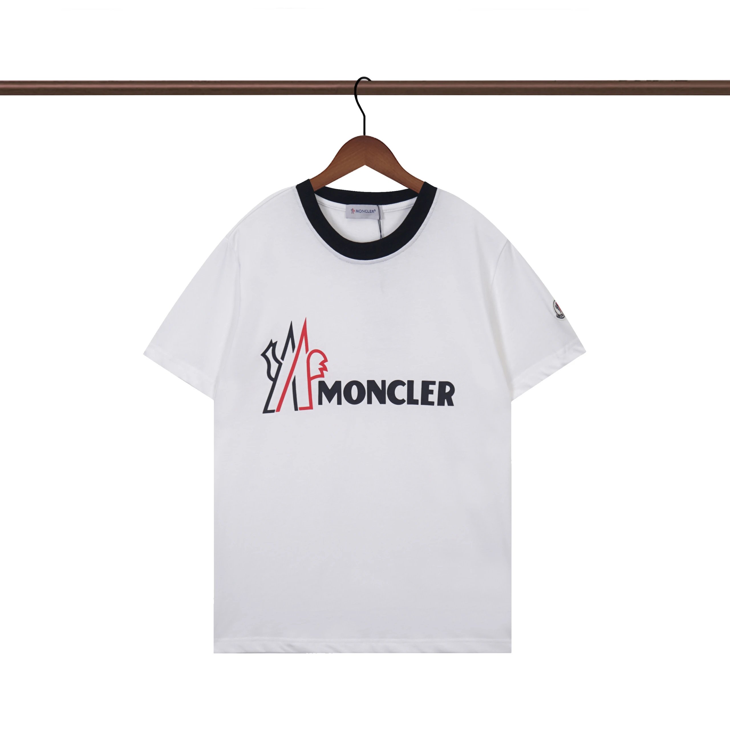 Moncler T-Shirts 1952 Logo Print — 23