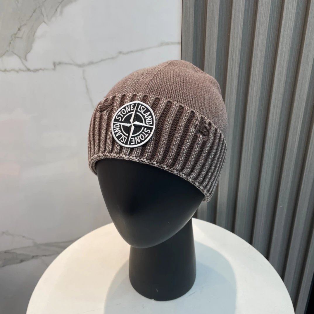 Moncler Hats Rib-Knit Cuffed Beanie image 8