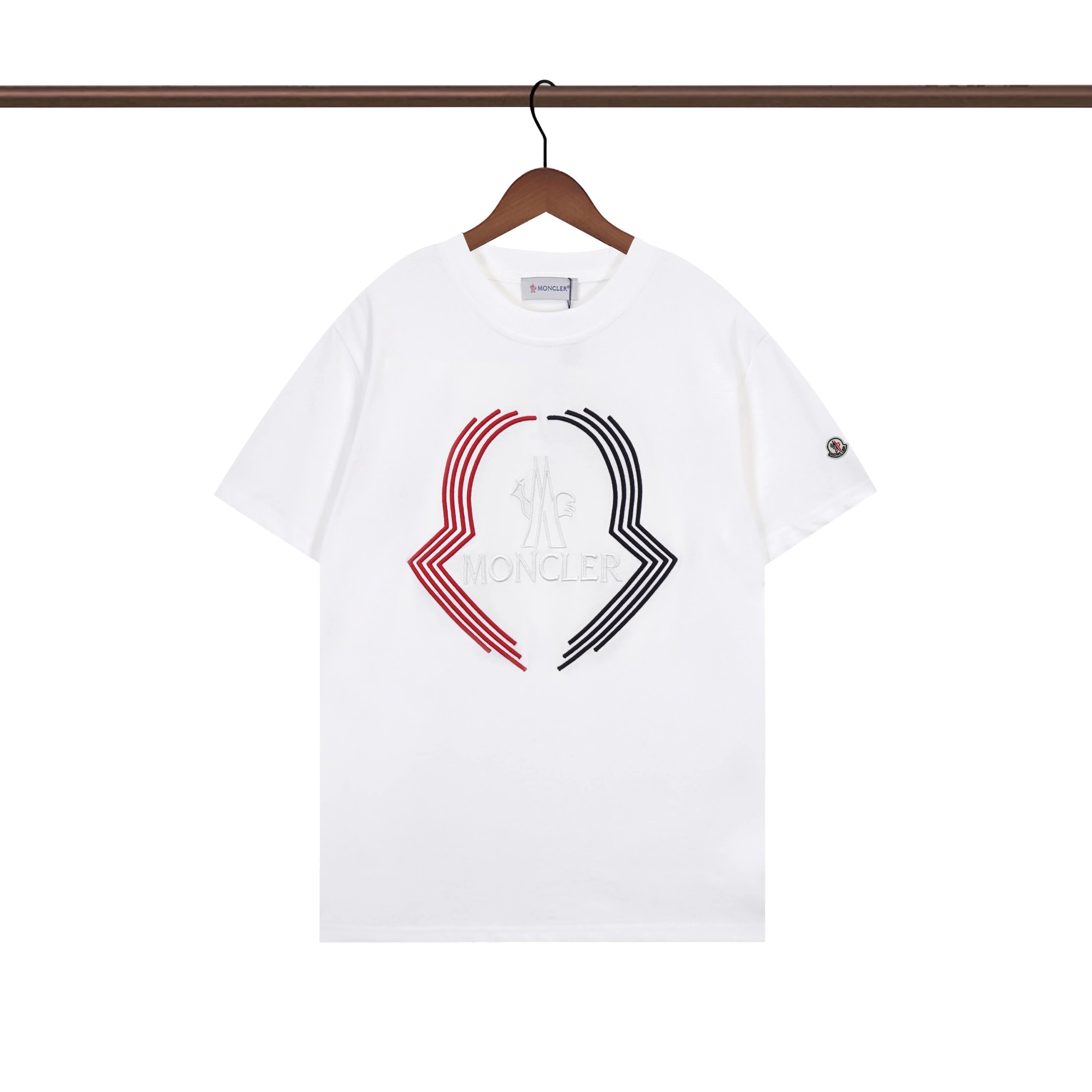 Moncler T-Shirts 1952 Logo Print — 06