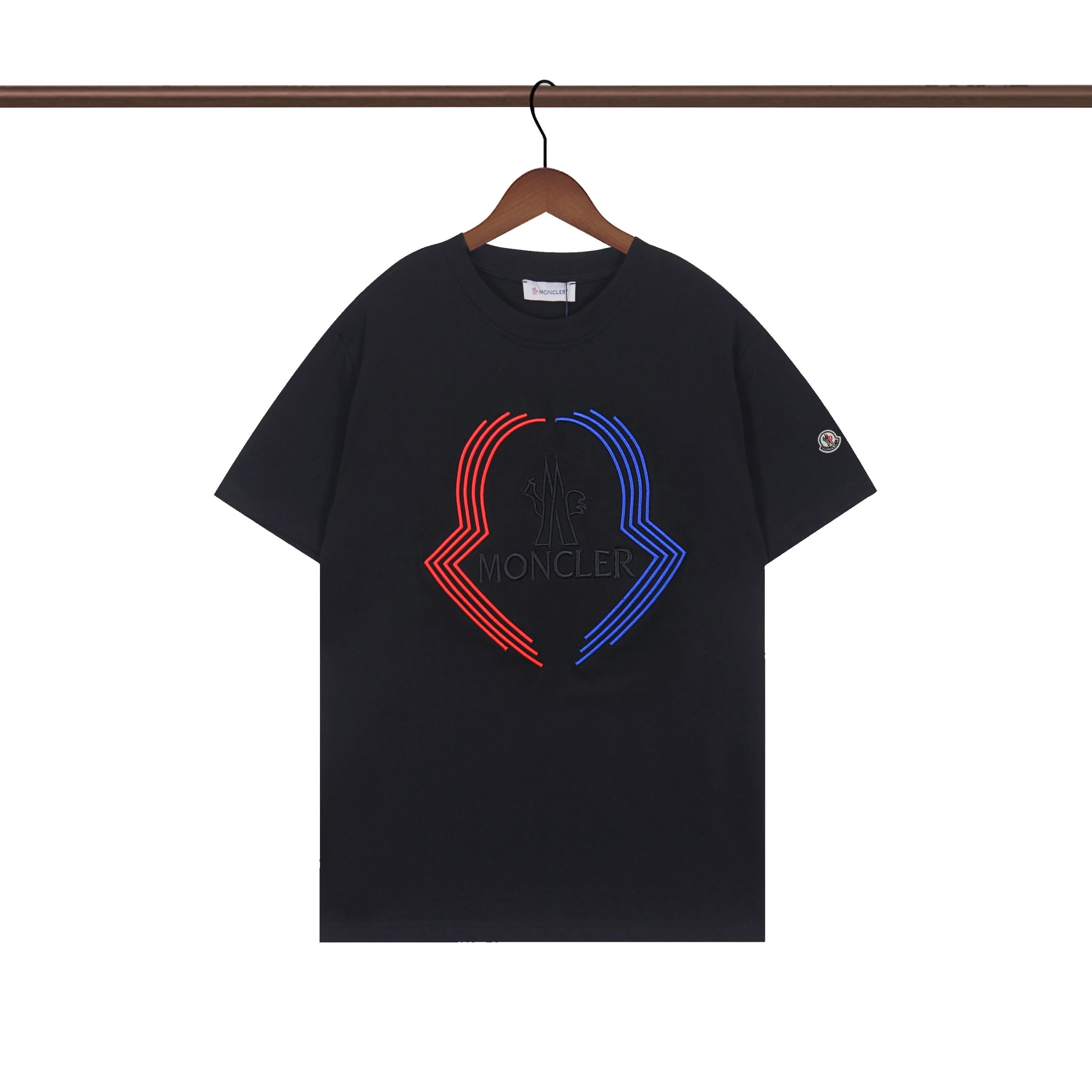 Moncler T-Shirts 1952 Logo Print — 05