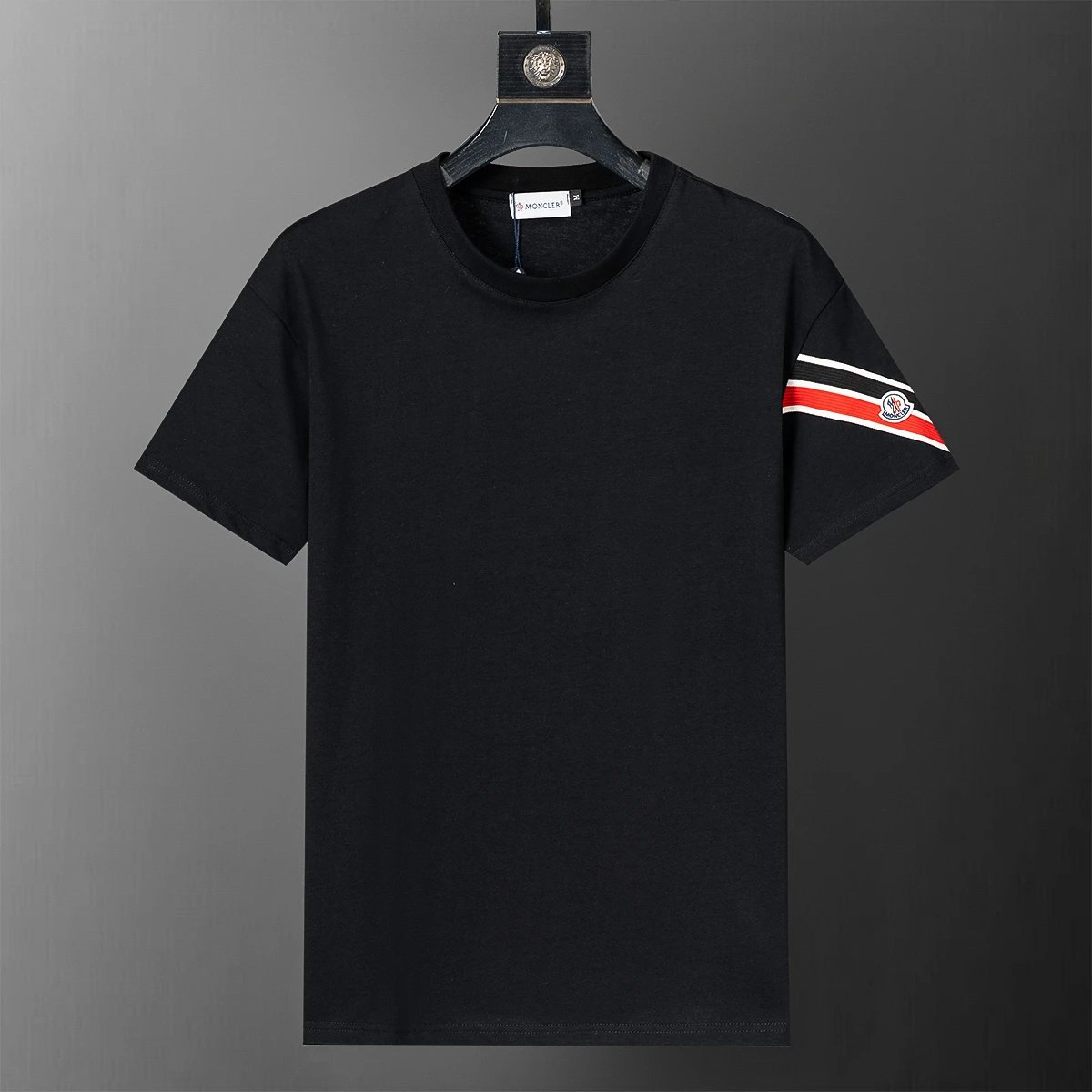 Moncler T-Shirts 1952 Logo Print — 09