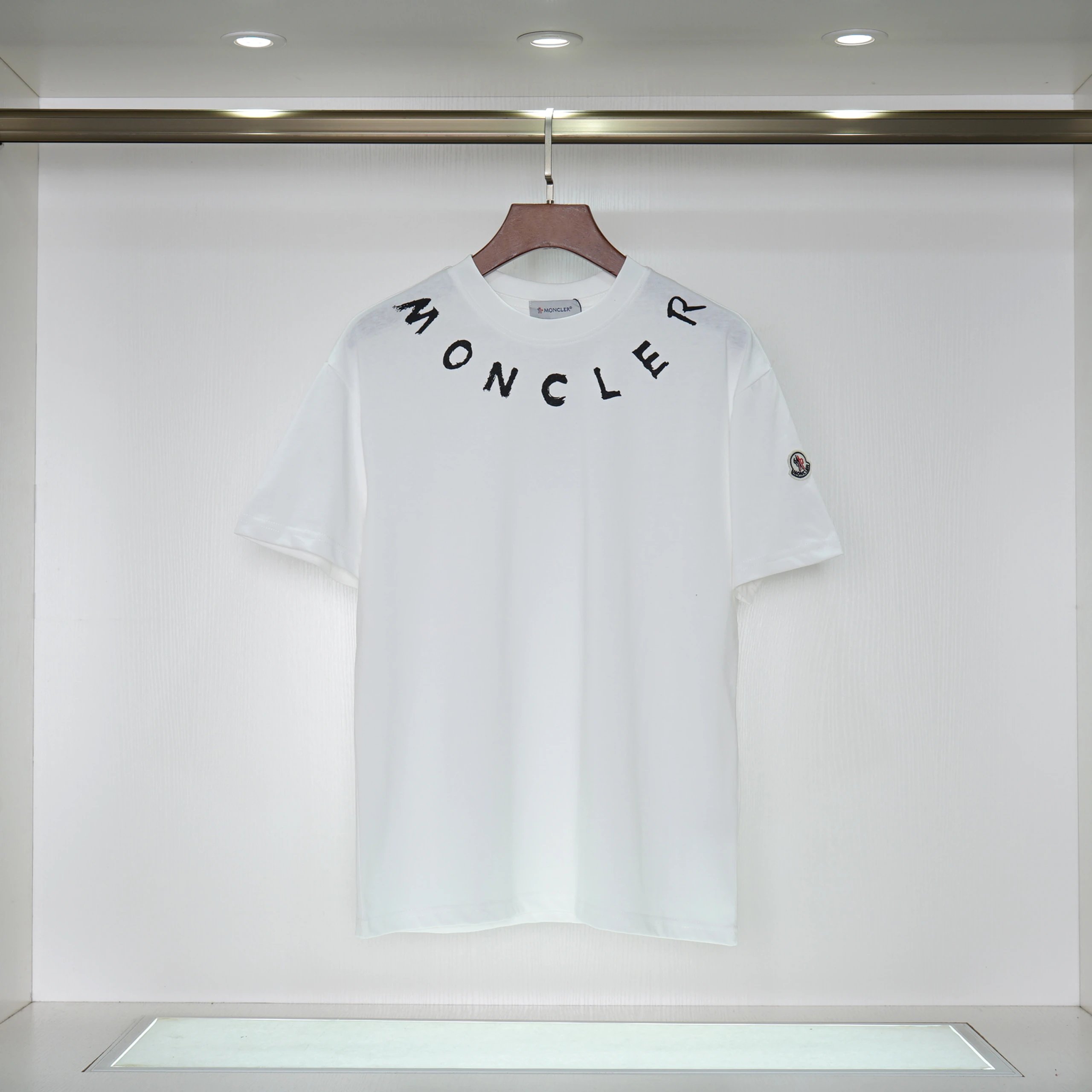 Moncler T-Shirts 1952 Logo Print — 29