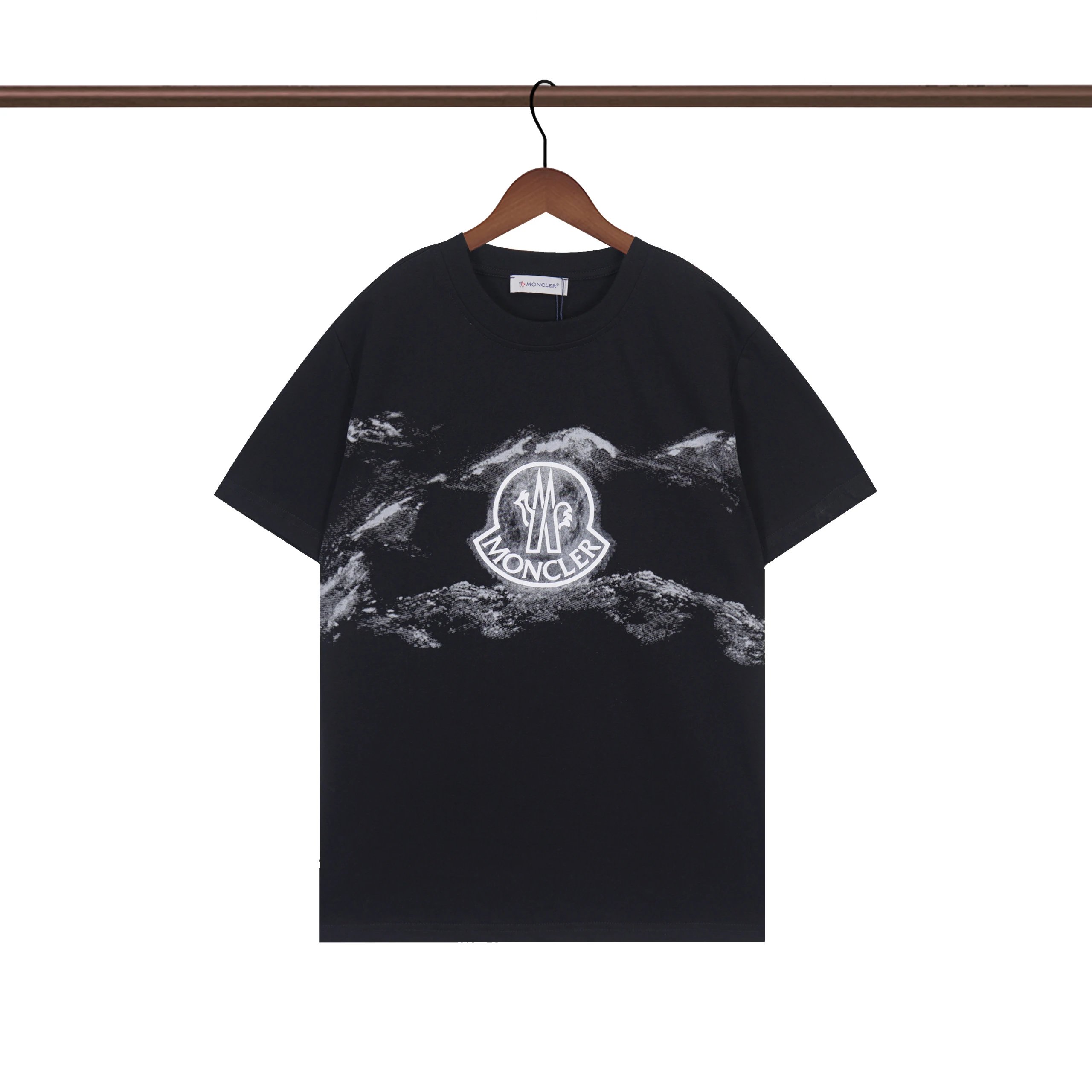 Moncler T-Shirts 1952 Logo Print — 26