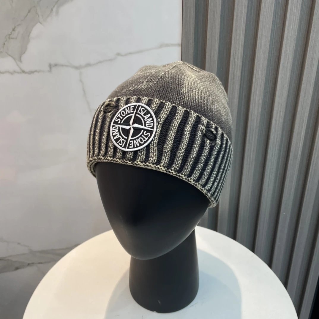 Moncler Hats Rib-Knit Cuffed Beanie image 11