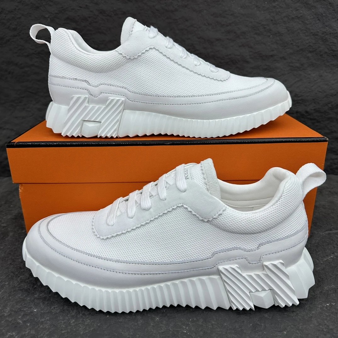 Unbranded Sneakers Woven Upper with Ribbed Sole — 18