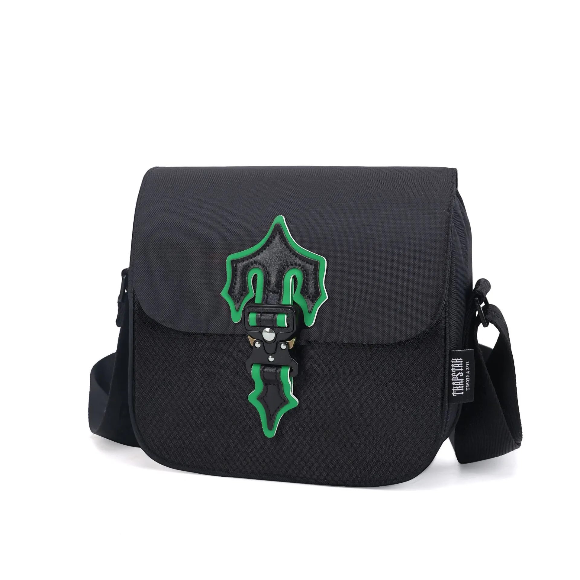 Trapstar Crossbody Bags Flap Bag with Emblem Buckle image 9