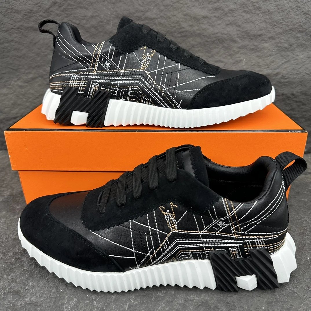 Unbranded Sneakers Woven Upper with Ribbed Sole image 7