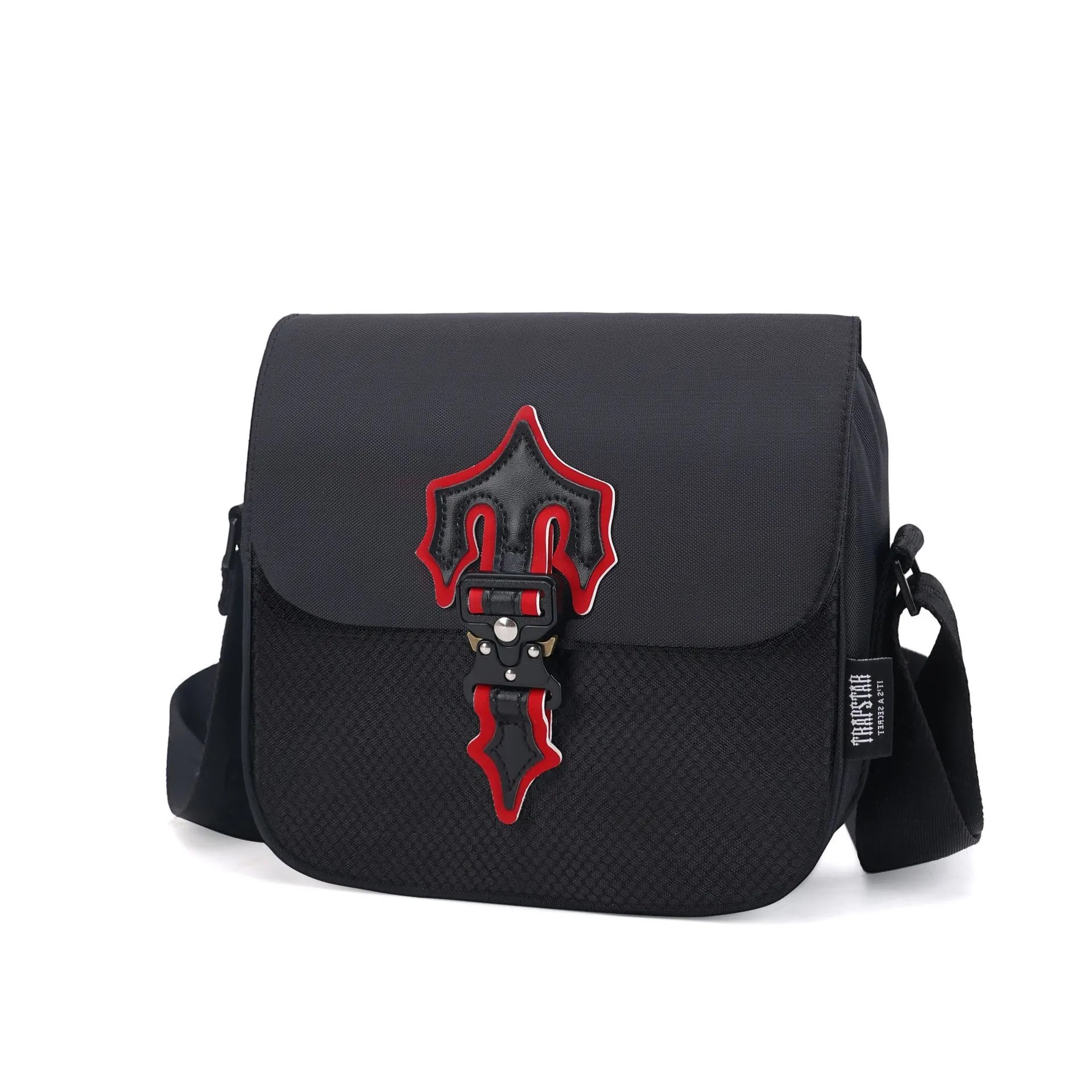 Trapstar Crossbody Bags Flap Bag with Emblem Buckle image 5