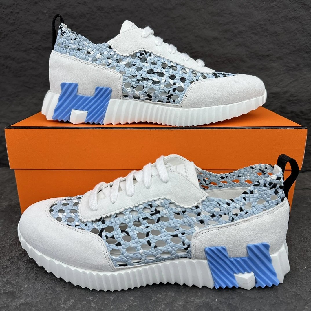 Unbranded Sneakers Woven Upper with Ribbed Sole image 6