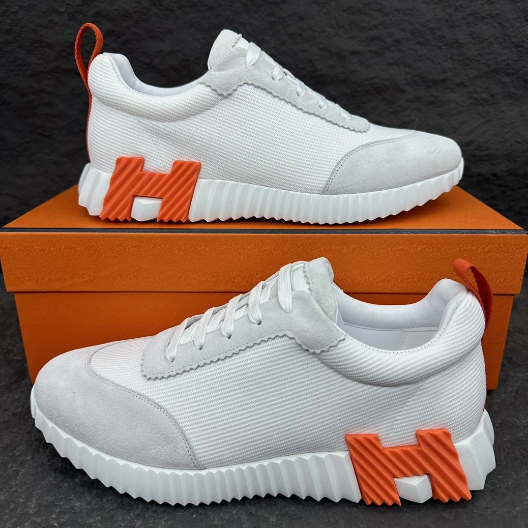 Unbranded Sneakers Woven Upper with Ribbed Sole — 38