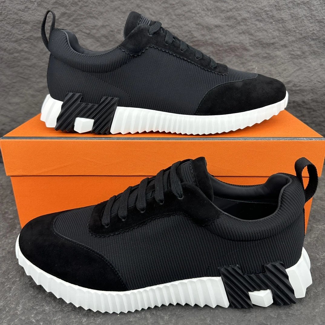 Unbranded Sneakers Woven Upper with Ribbed Sole — 35