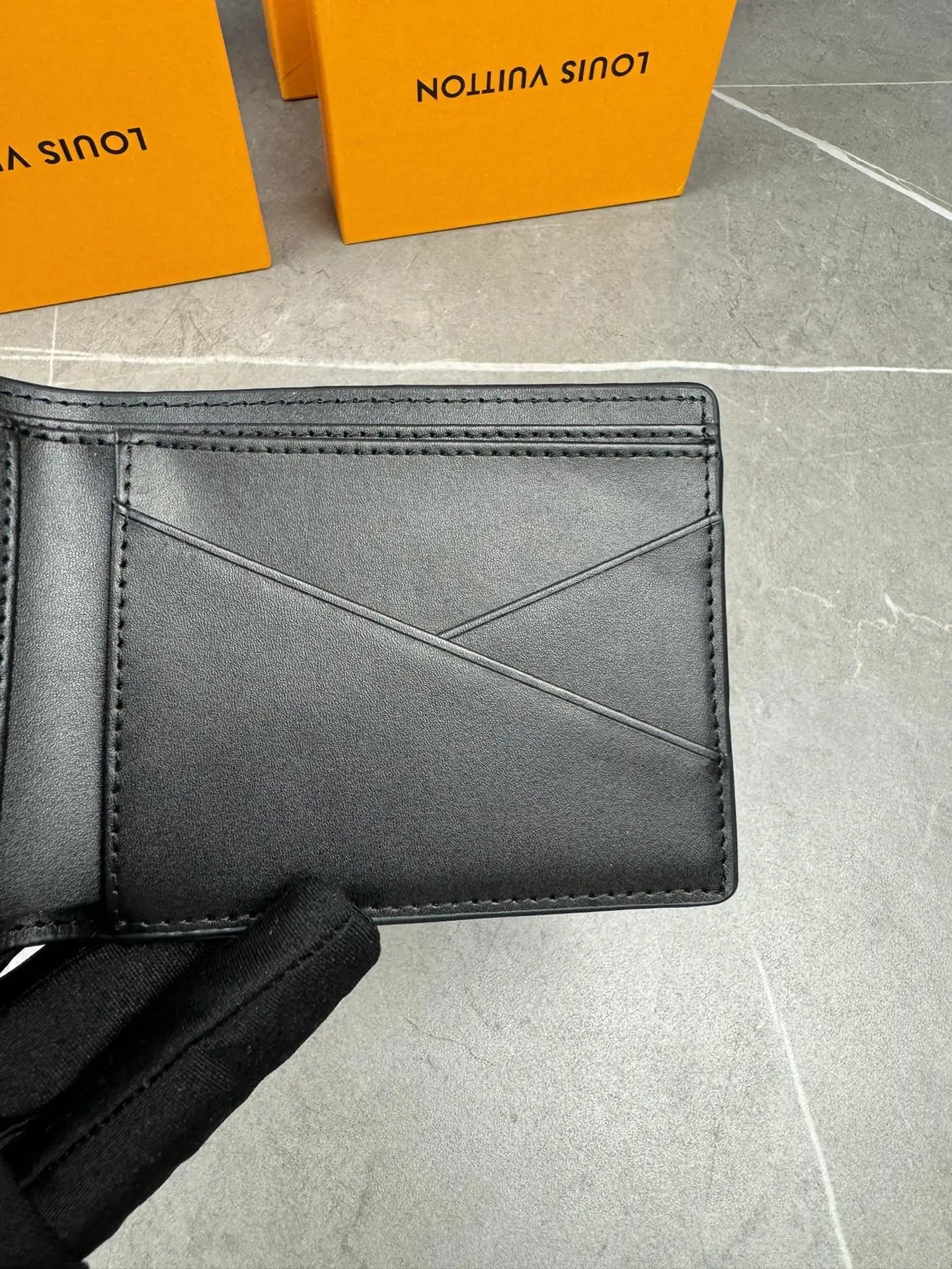 Louis Vuitton Monogram Eclipse Card Holder Gray - 8