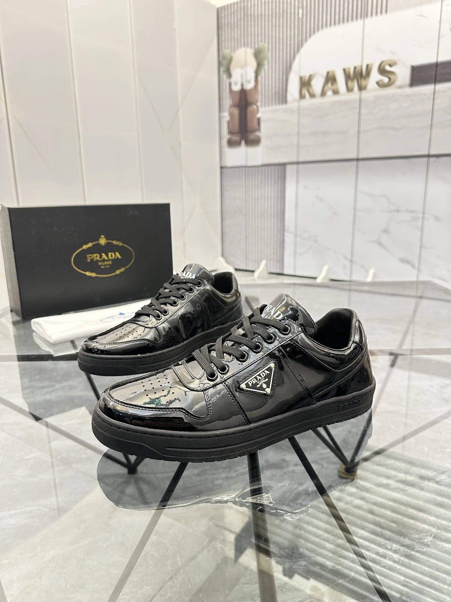 Prada Sneakers Low-Top Triangle Logo image 9