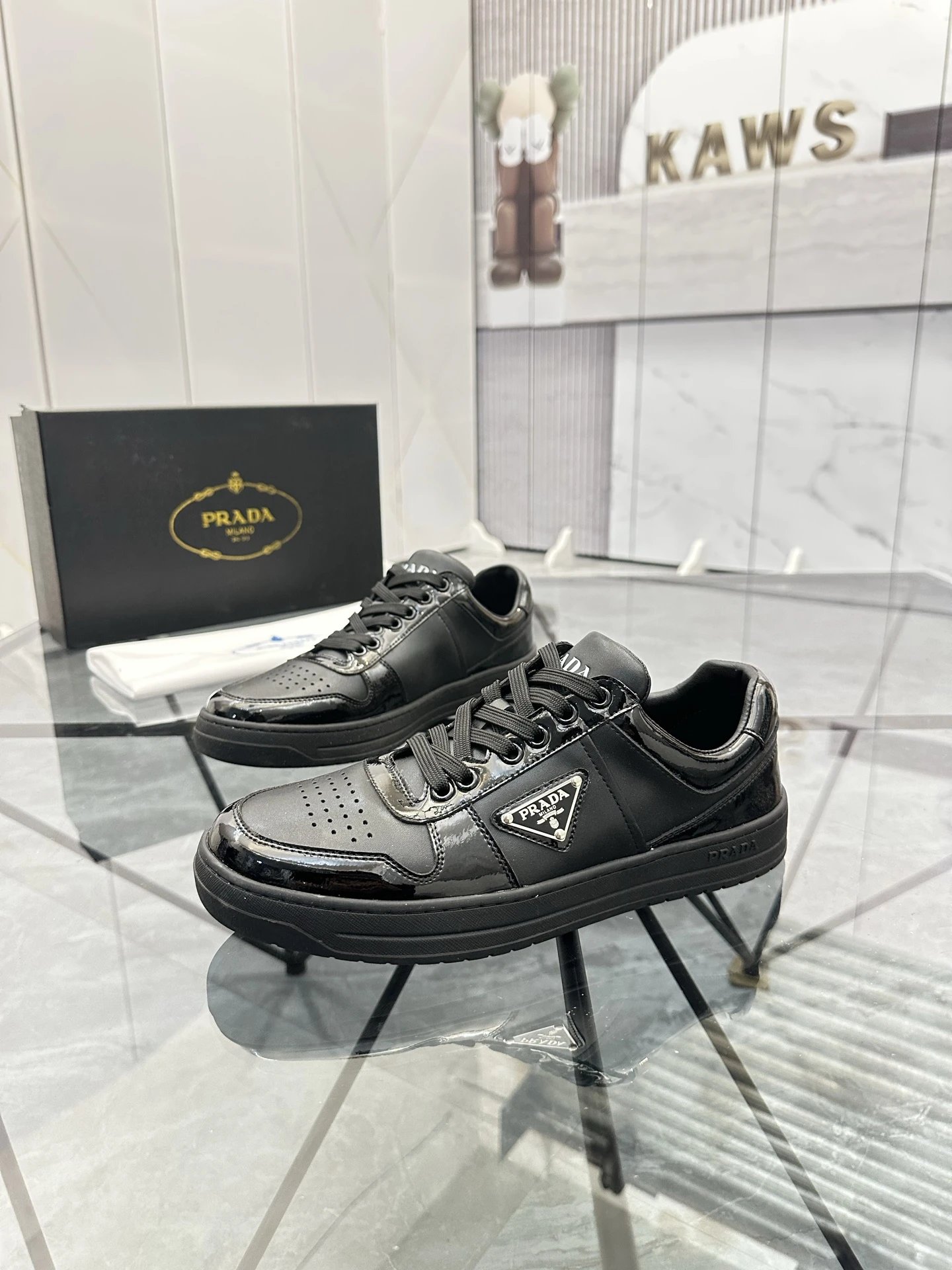 Prada Sneakers Low-Top Triangle Logo image 5