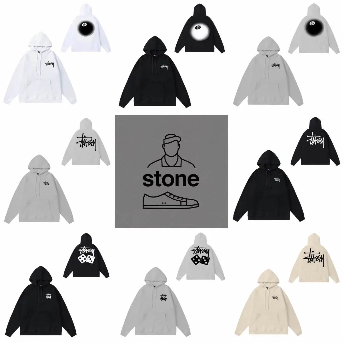 s1ussy Knit hoodie - 132257