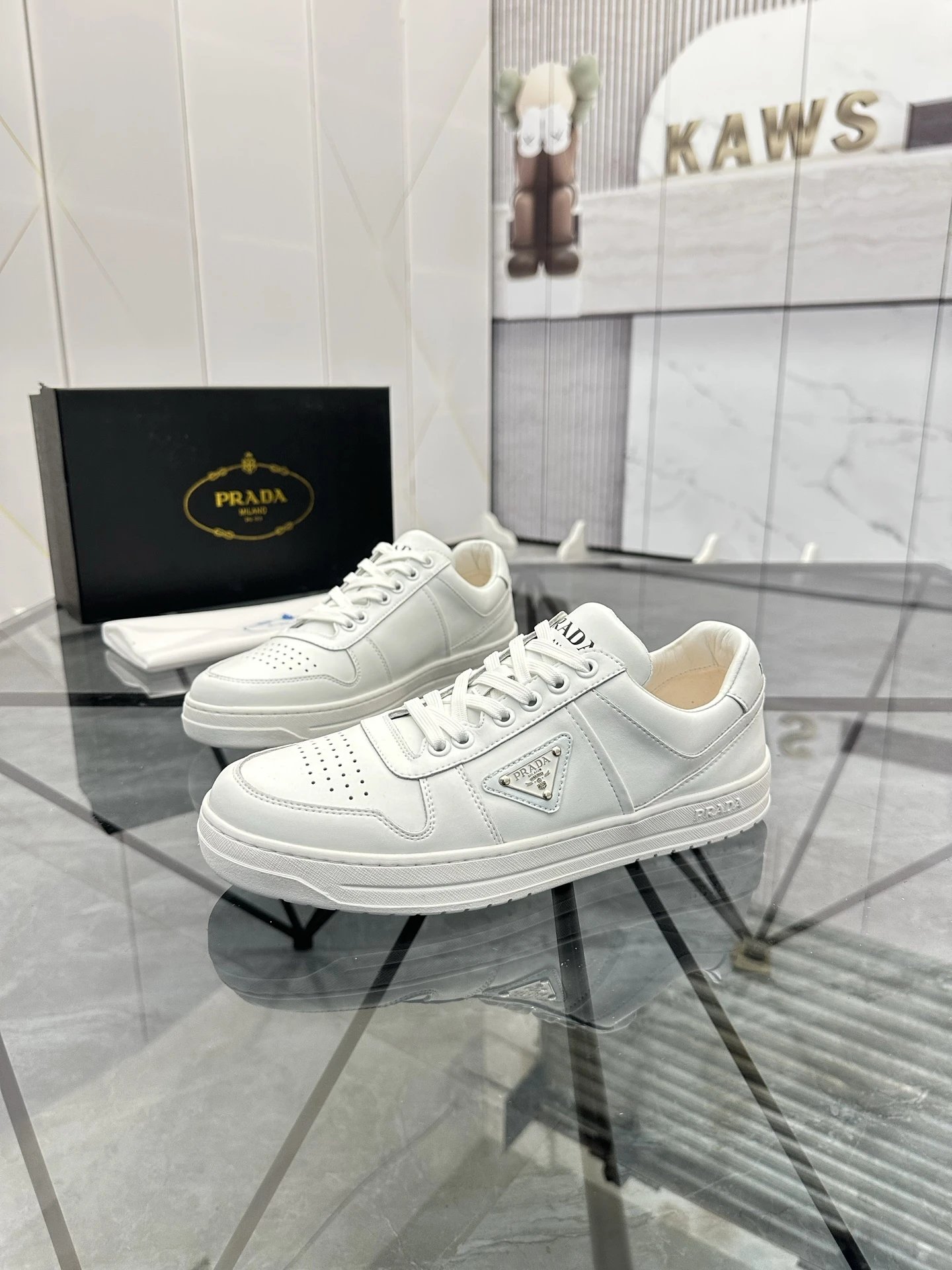 Prada Sneakers Low-Top Triangle Logo image 4