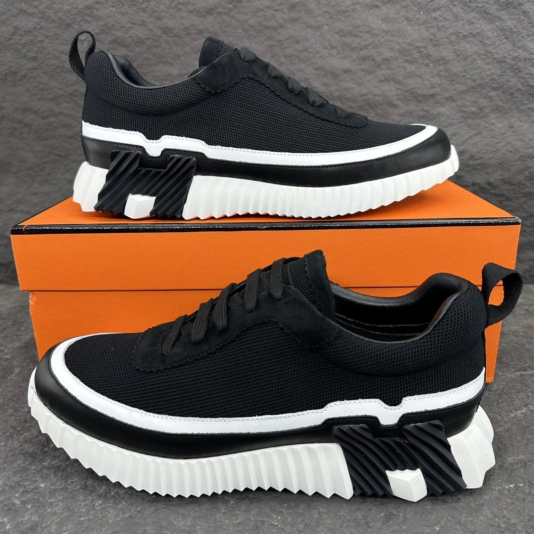 Unbranded Sneakers Woven Upper with Ribbed Sole — 17