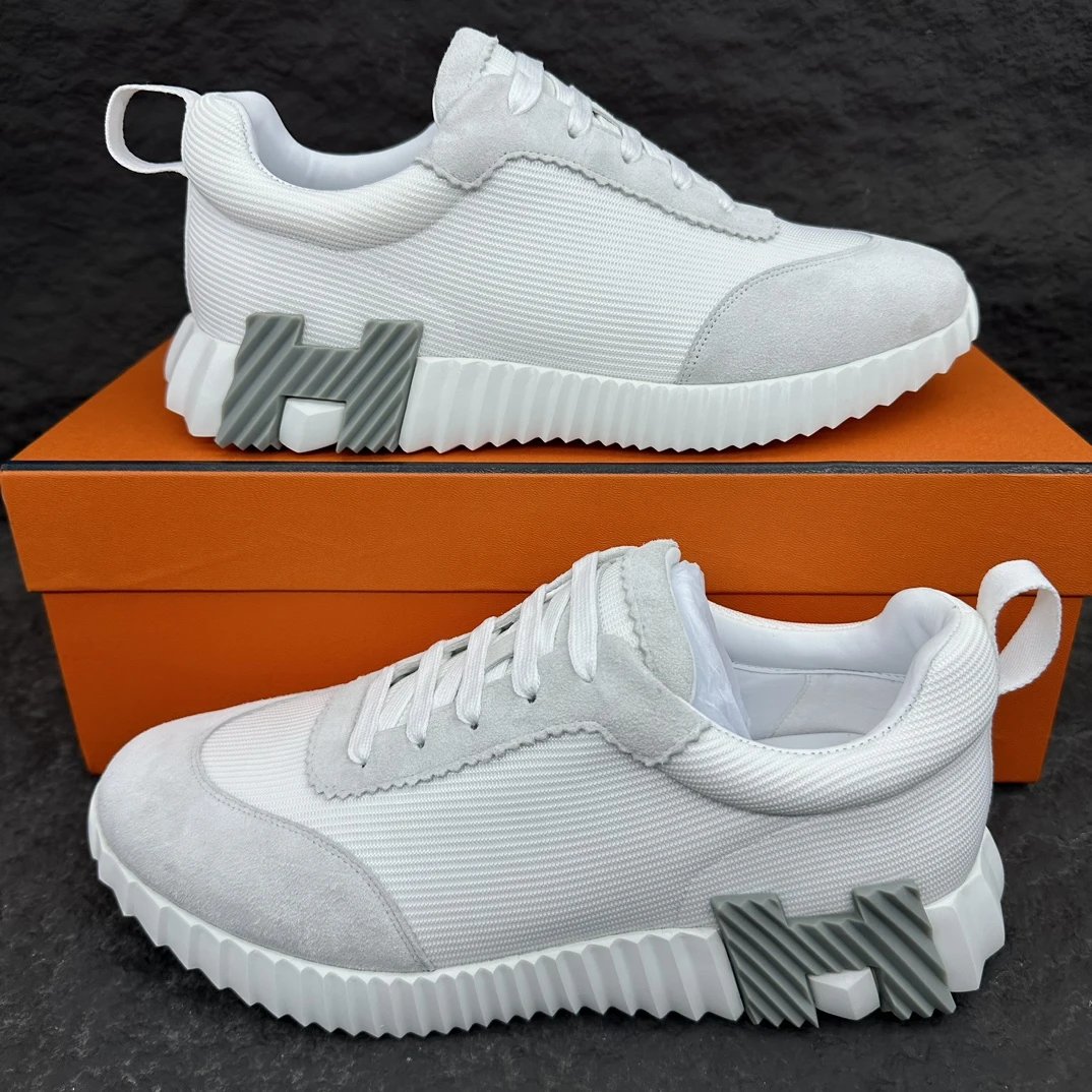 Unbranded Sneakers Woven Upper with Ribbed Sole — 36