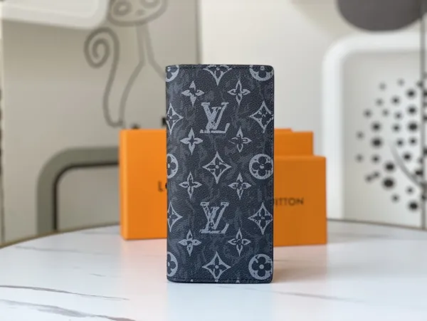Louis Vuitton Monogram Eclipse Long Wallet Black - 1