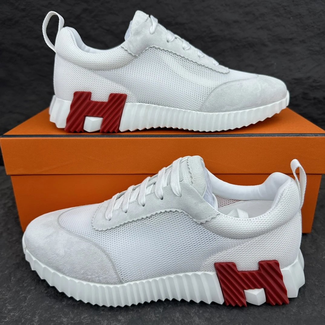 Unbranded Sneakers Woven Upper with Ribbed Sole — 34