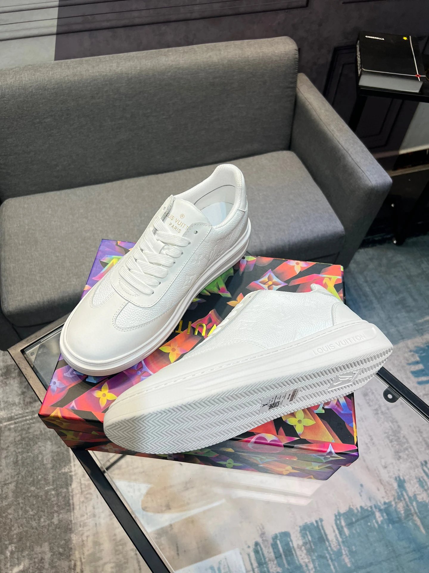 Louis Vuitton Sneakers Low-Top Lace-Up Monogram — 14