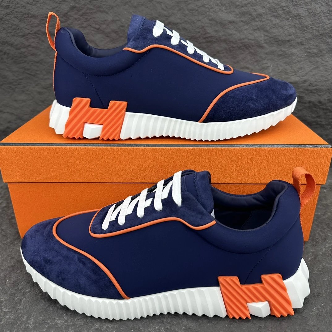 Unbranded Sneakers Woven Upper with Ribbed Sole — 40