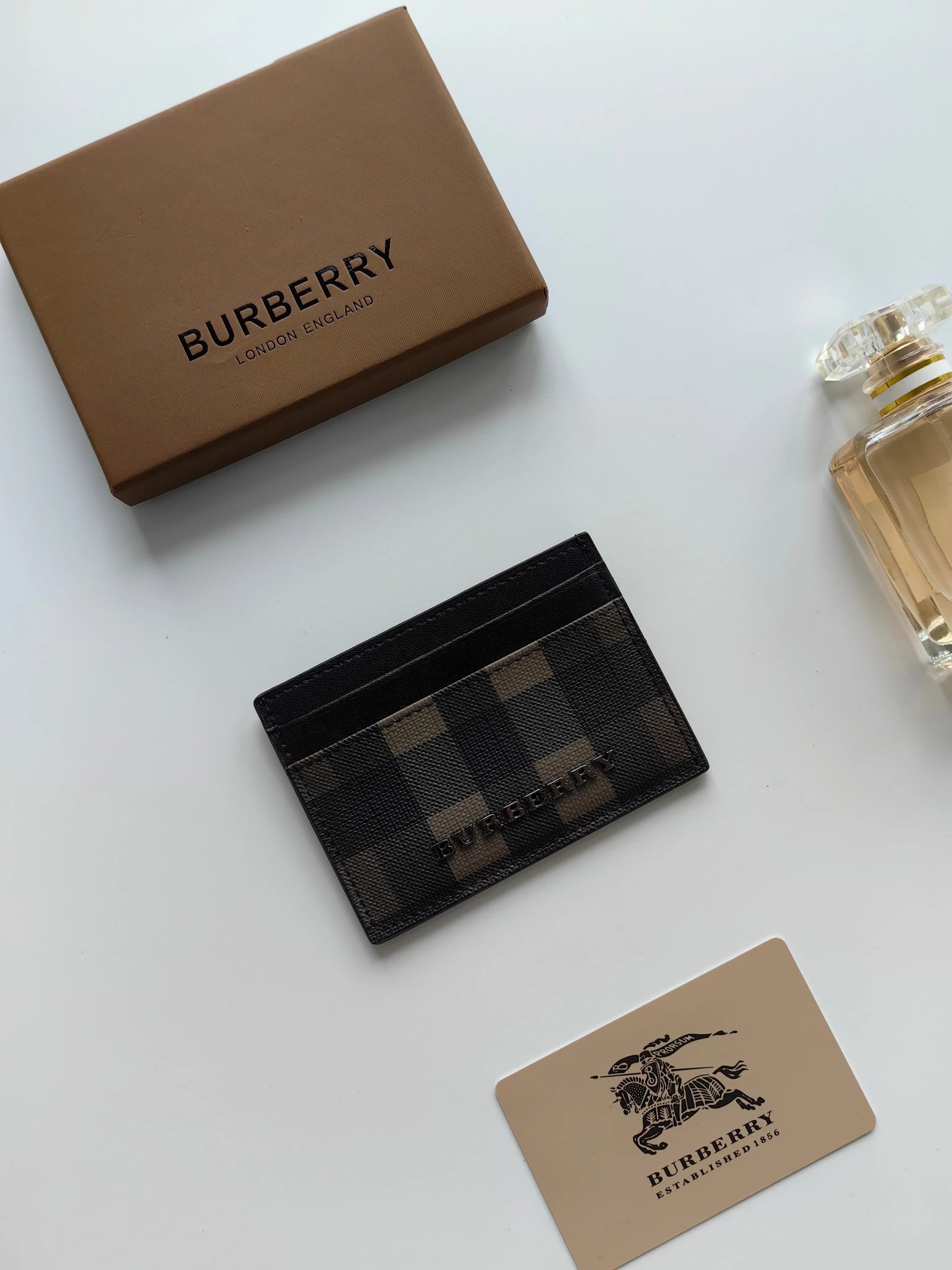 Burberry Check-pattern card holder product image