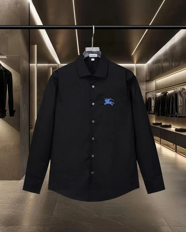 Burberry Shirts Long-sleeve check button-up shirt product detail image 7
