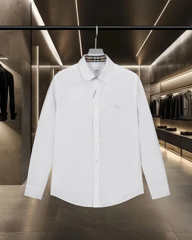 Burberry Shirts Long-sleeve check button-up shirt product detail image 6