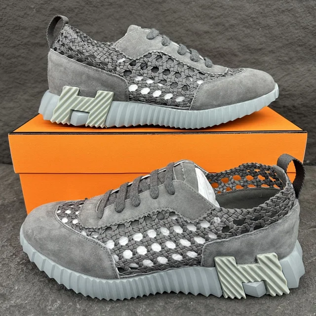 Unbranded Sneakers Woven Upper with Ribbed Sole product detail image 3
